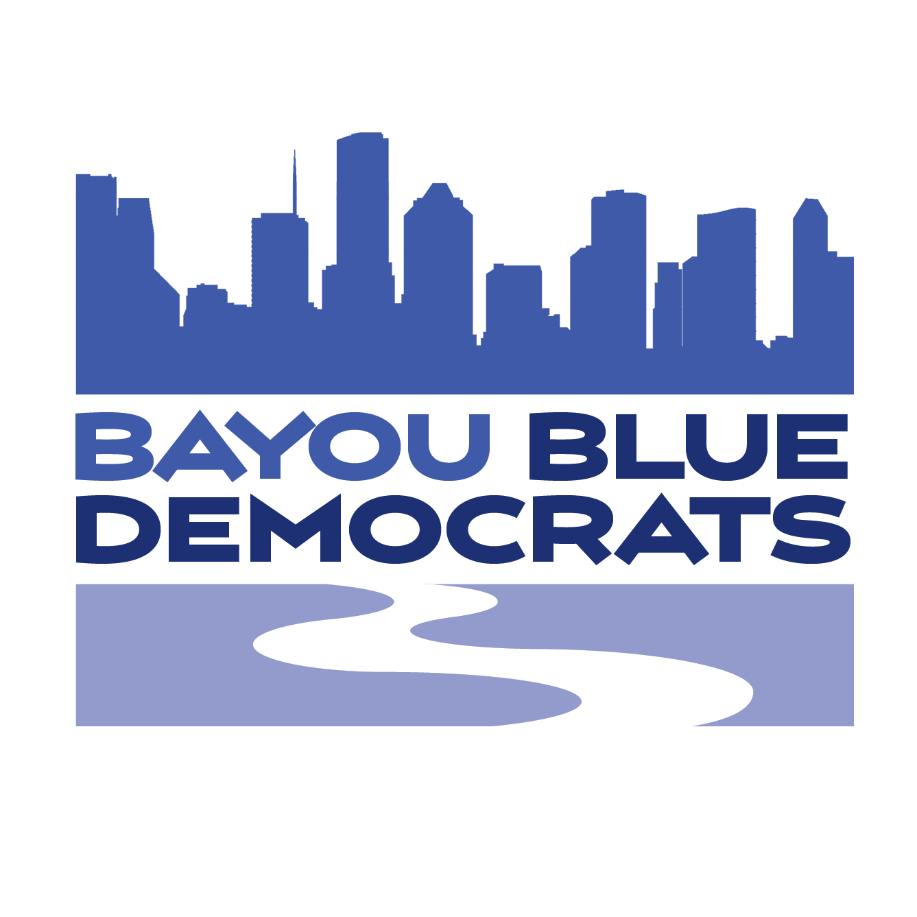 Bayou Blue Democrats logo