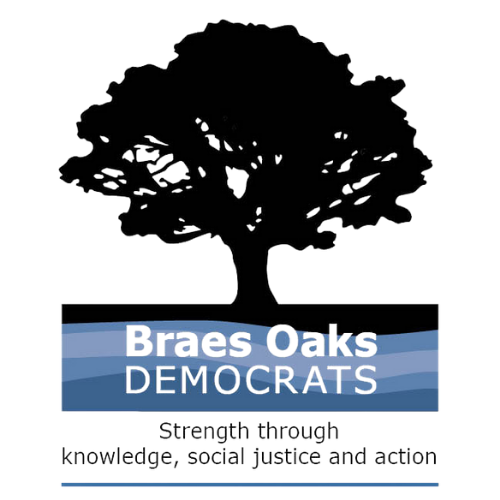 Braes Oaks Democrats Club logo