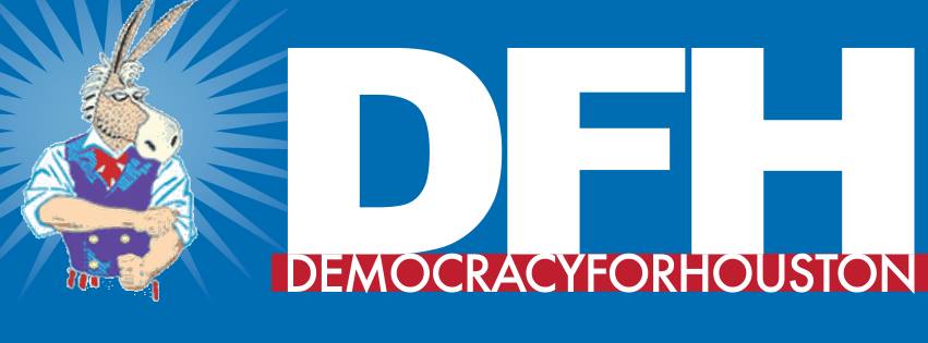 Democracy for Houston logo