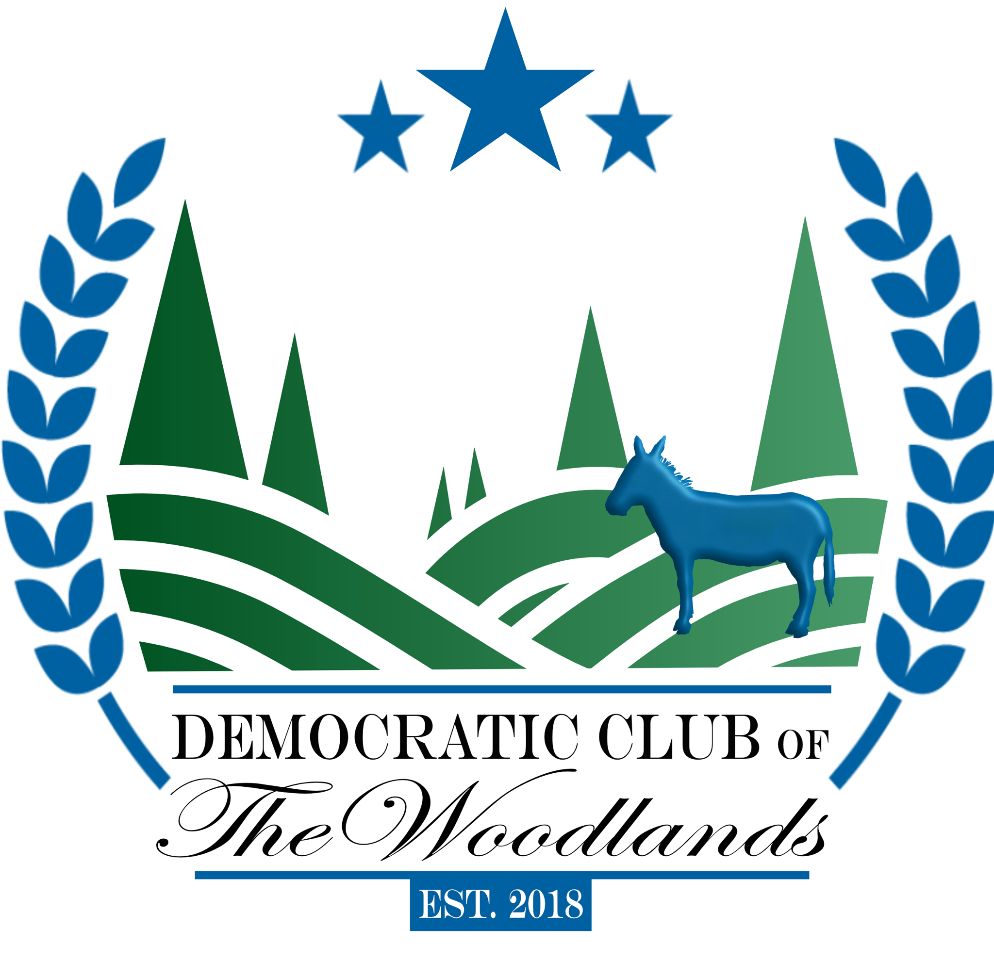 Democratic Club of The Woodlands logo