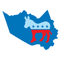 Harris County Young Democrats logo